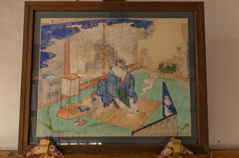 そして間引き絵馬。 いつ誰が書いたのかはわかりません。 柳田國男が13