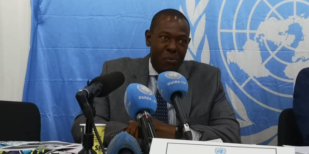 "The Volunteer Program is a strategic partner in building peace and social cohesion in CAR," said UNV Program Manager Davy Moundongo at the <a href="/UN_CAR/">MINUSCA</a> Weekly Press Conference, 04 Dec.19 #Volunteer4Inclusion #CARpeace