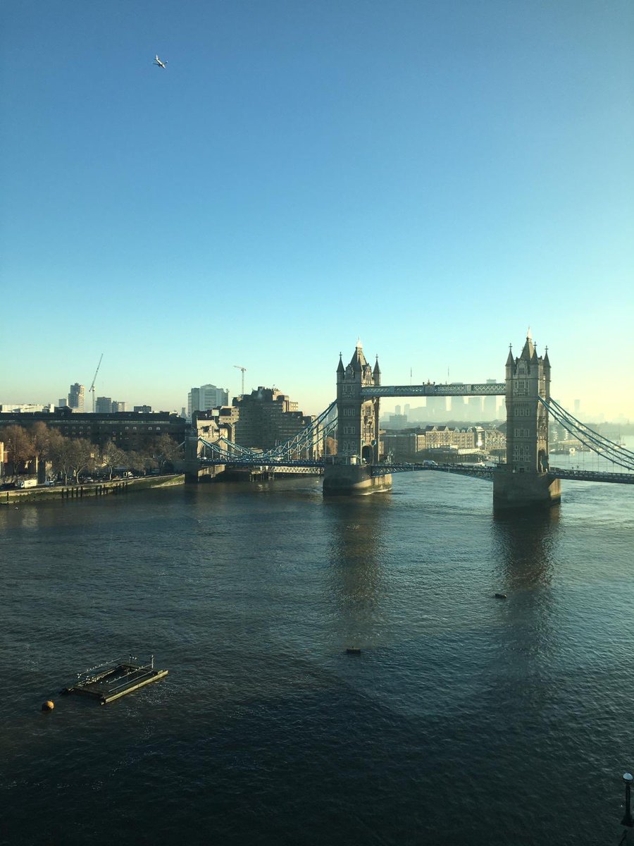 We’ve really enjoyed catching up with @L_Pbusiness & @London_CVB this morning. Talk about stunning views!