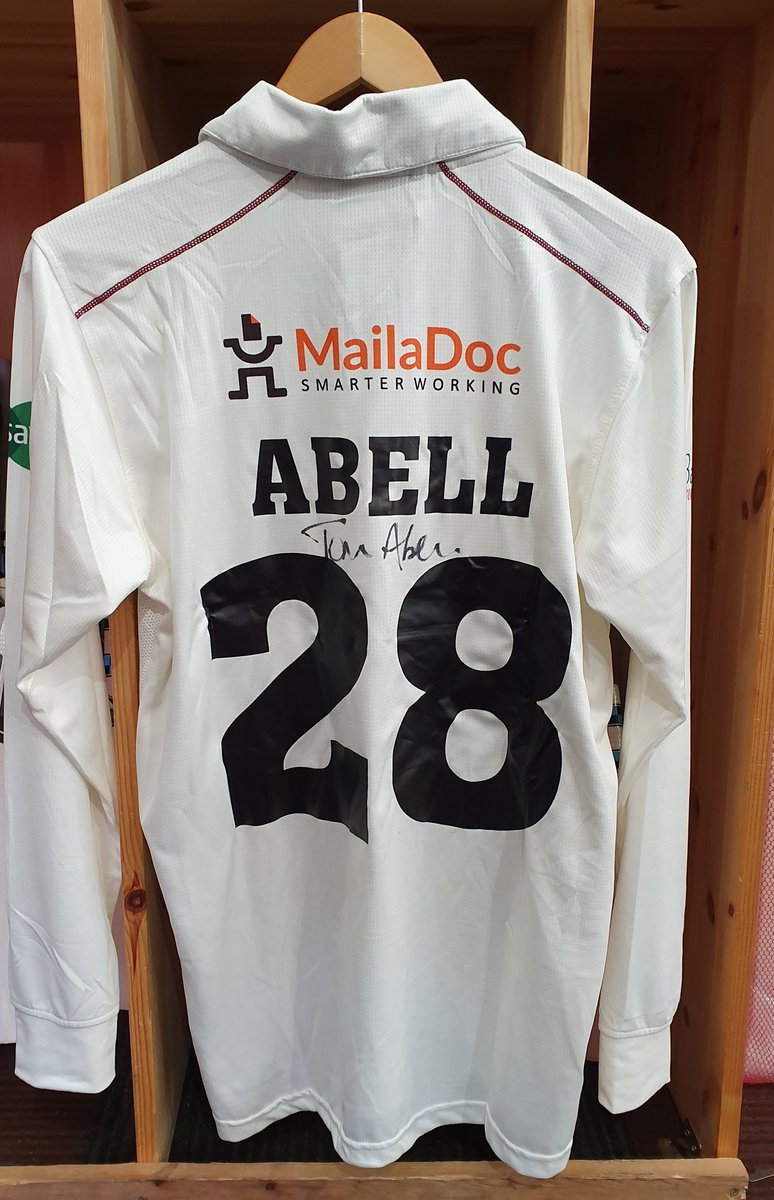 💥GIVEAWAY💥  As promised, it's time for another giveaway! How about this? A signed <a href="/SomersetCCC/">Somerset Cricket</a> championship shirt from the captain himself <a href="/tomabell1/">Tom Abell</a> 🏏 Make sure you follow, like and retweet to be in with a chance of winning. Winner chosen on 14th of december 🏏  good luck 👍
