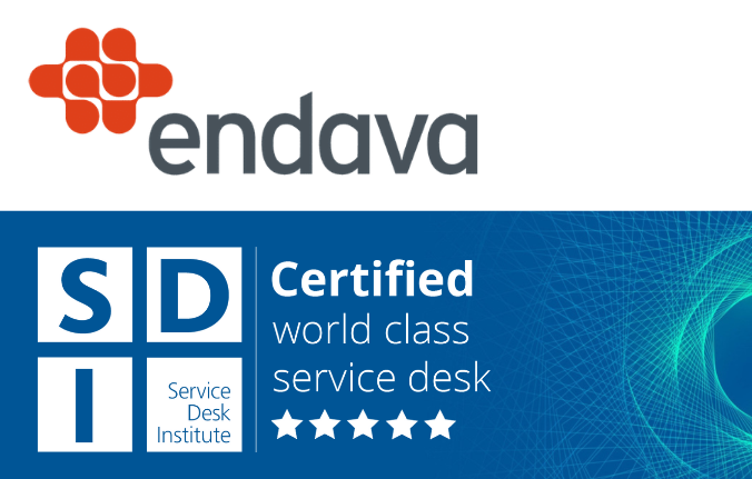 sdi_institute's tweet photo. The #servicedesk team at @endava are awarded 5 Star World Class #ServiceDeskCertification ⭐️⭐️⭐️⭐️🏆 https://t.co/ODHQM2buif #ITSW19 #WonderWednesday 📈🙌🎉💪 https://t.co/A7r4Ri7OaG