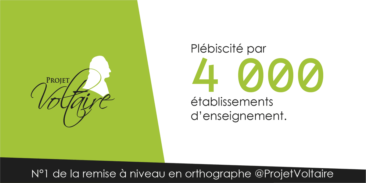 projet voltaire on twitter barometrevoltaire2019 les francais et l orthographe cette annee notre enquete fait un gros plan sur le niveau en orthographe des 15 25 ans enseignants ecolenumerique https t co hlg1uyurhd https t co twitter