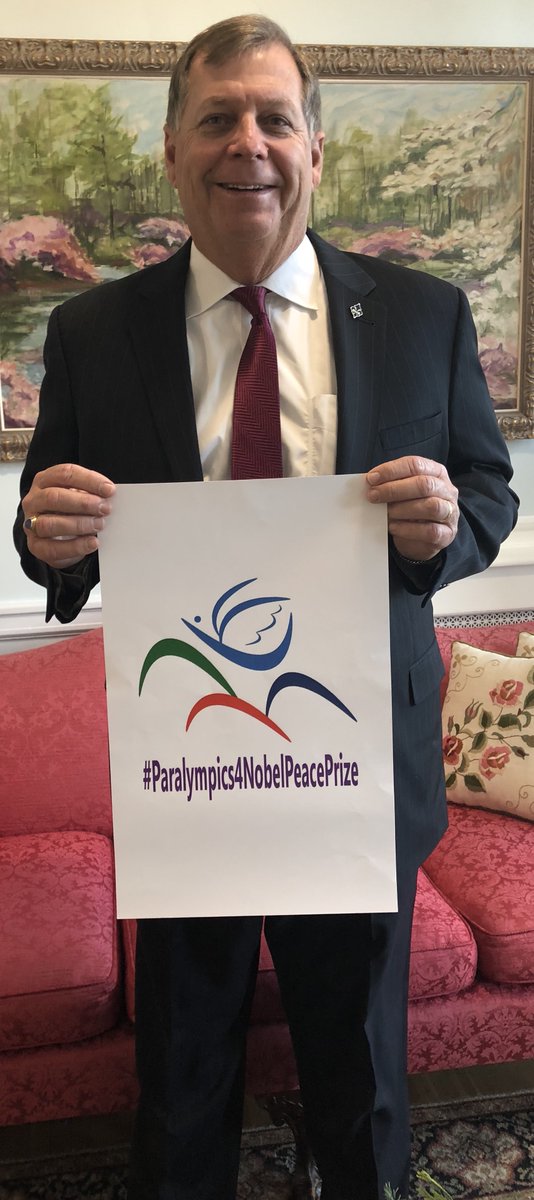 Leszek33's tweet photo. From the VP to PR officers, from executive assistants to academic counselors, all united @marymountu to support and advocate for sociology students' campaign to nominate #Paralympics4NobelPeacePrize! 
#ChangeStartsWithSport &amp; @Paralympics I'm possible! https://t.co/ScW16F4s80