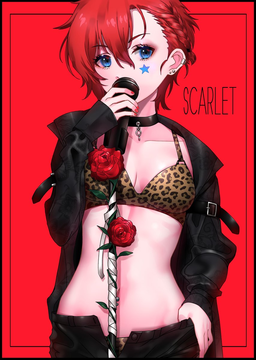 「「SCARLET」
#ジュリア 」|𝘿𝙚𝙢𝙤𝙣♡𝙇𝙤𝙧𝙙のイラスト