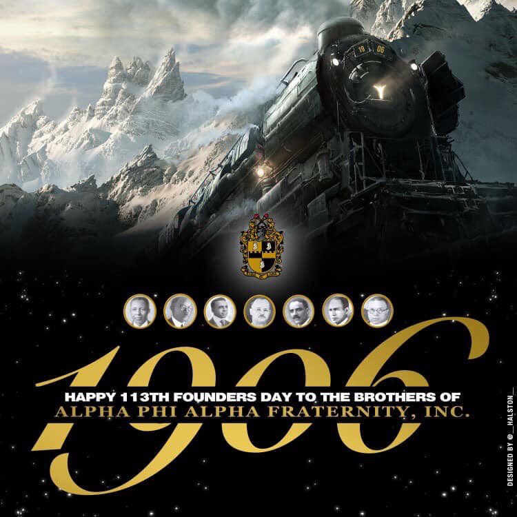 PhrozenAssassin's tweet photo. Happy Founders’ Day to my brothers of Alpha Phi Alpha Fraternity, IInc. ❄️🤙🏾 #1906 #CCJKMOT #IceColdTuesday https://t.co/DhQbEJKYwn