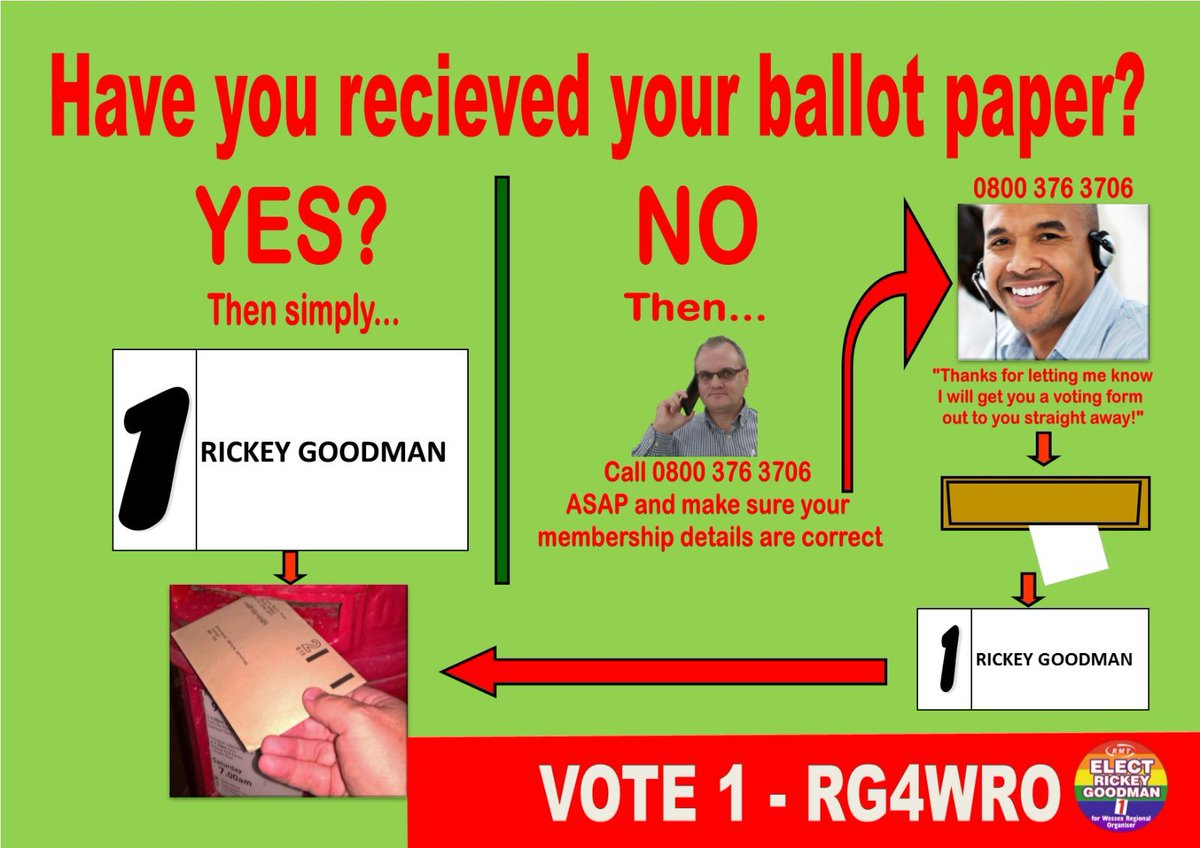 RickeyGoodman4RMTWessex Regional Organiser tweet media