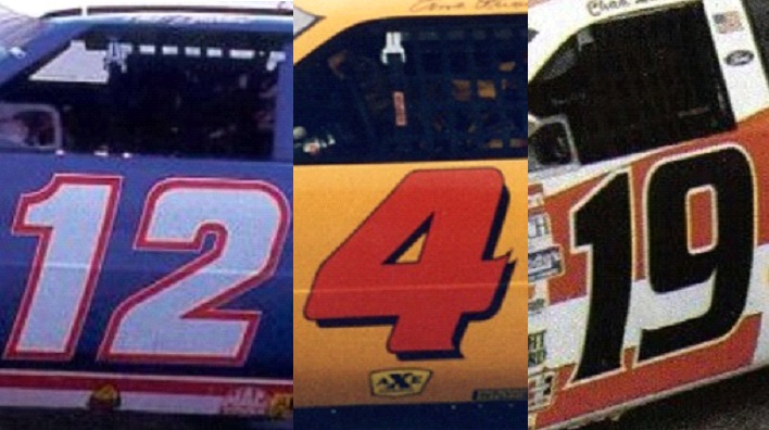 LegendsNascar's tweet image. 🏁 Today's NASCAR date is: 

Hut Stricklin / Ernie Irvan / Chad Little