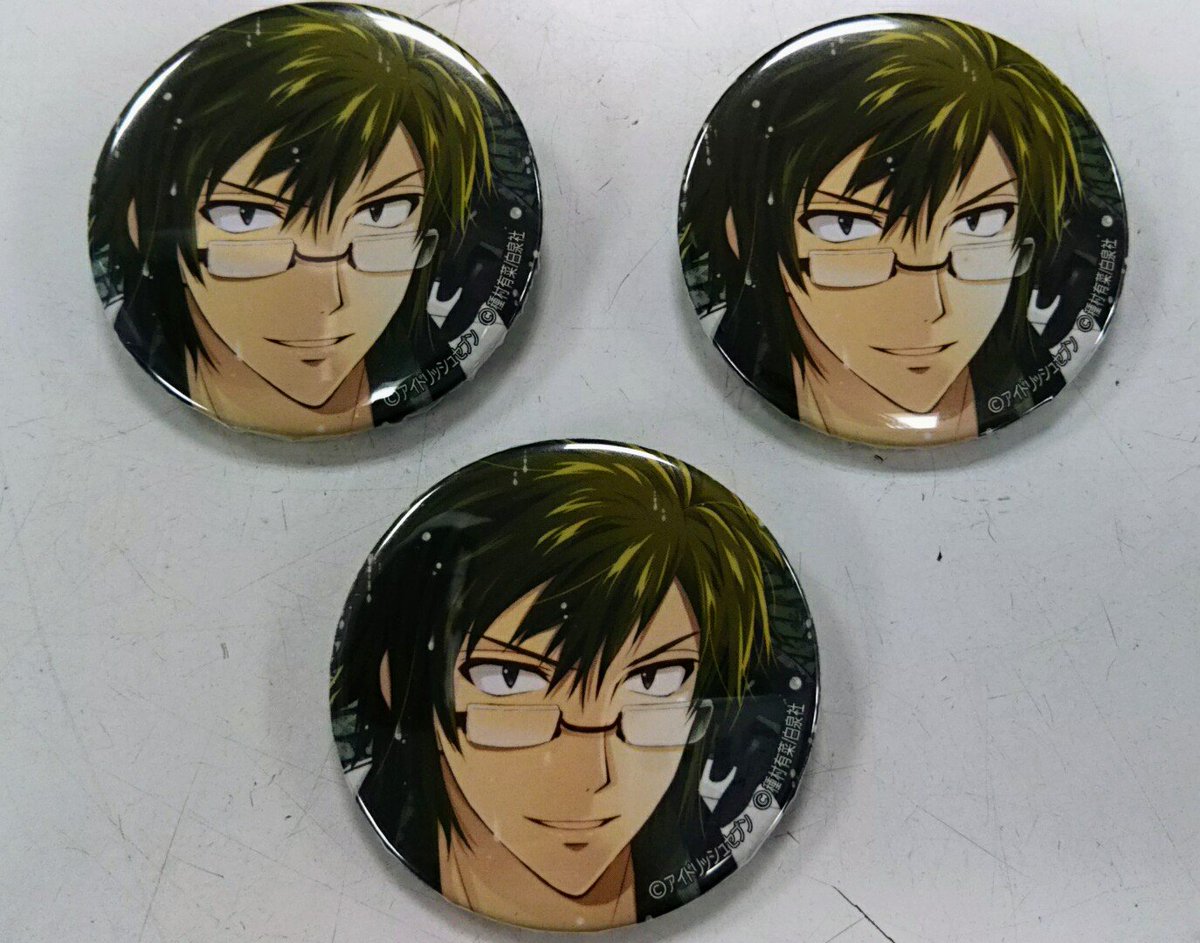 アイドリッシュセブン アイナナ 二階堂大和 白泉社 缶バッジ 入荷致し 