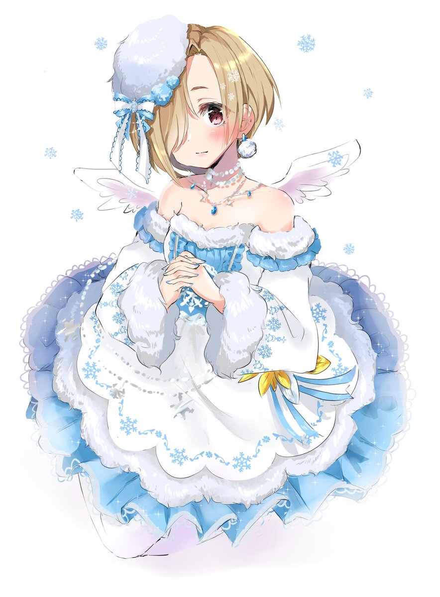 デレステ 天使 白坂小梅 デレステ ながえゆあ のイラスト