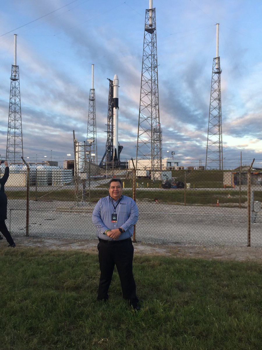 Today is the CRS-19 Launch, Falcon-9, AztechSat-1