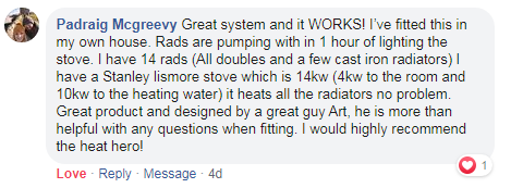 HeatHeroIRL's tweet photo. #Heating  - Heat Hero testimonials rolling in!  -Improve Heat Circulation and Burn Less fuel - for all solid fuel boiler stoves &amp; cookers.  #efficiency   https://t.co/HvycWAkztx https://t.co/XodRckH6Qy