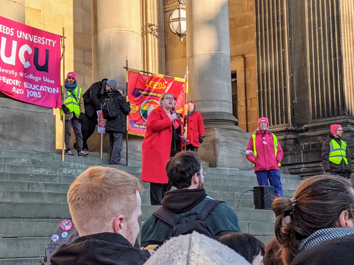 Leeds University UCU tweet media