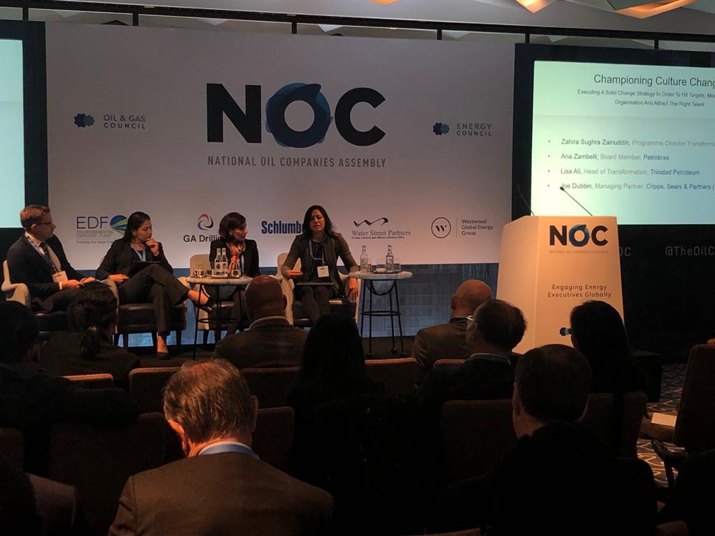 How are NOCs championing culture change? Empowerment of people to change mindsets and behaviour, enable them to act in the bounds of the NOC and remaining agile. Great discussion between @petrobras, @Petronas & @TrinidadNP moderated by @CrippsSears #OCNOC #EneryCouncil