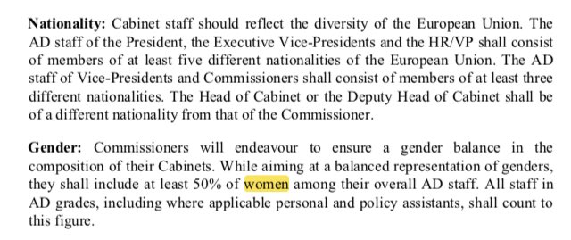 💪🏻👠 New Rules on the composition of <a href="/EU_Commission/">European Commission</a> cabinets

👇
europa.eu/!Gj94kN