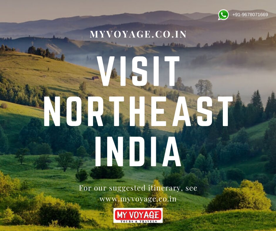 Explore the Mystical paradise, the beauty of North East India with us.
Mail us holidays@myvoyage.co.in call/WhatsApp +91-9678071669 #triptoindia #northeastindiatour #travelindia #travel #travelling #travelblogger #Indiatour #tour #NORTHEASTINDIATOURS #AMAZINGASSAM #mountainworld