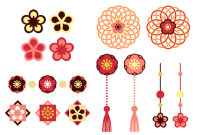 素材ラボ 新作イラスト 梅の花の装飾素材セット 高画質版dlはこちら T Co M9vise2fge 投稿者 さかきちかさん 梅の花の装飾素材のセットです シンプルでかわいい和 梅 梅の花 春 花 新春 かわいい 素材 装飾 T Co Jkfo8tfgyf