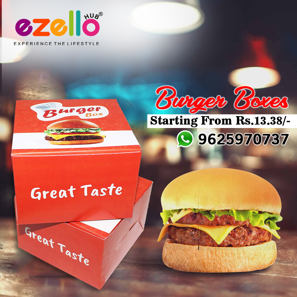 ezellohub's tweet image. 👉Choice of every food 😋lover!

💁‍♀️Food packaging adds extra spice to the meal and creates unique recognition of the 😎brands. With our enticing 📦box designs, you can avail of the opportunity 👍right away! 

➡️ bit.ly/2PwtRmD

#ezellohub #burgerboxes #burgerbox #burger