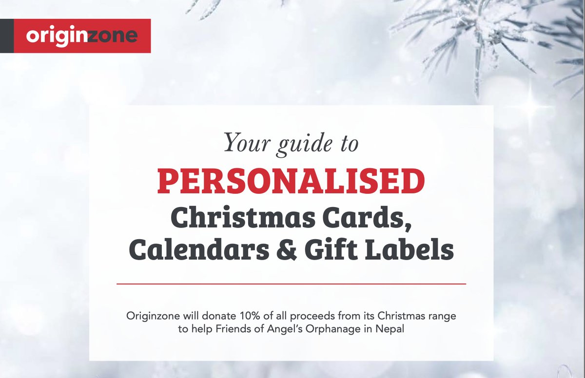 Originzone's tweet photo. 21 days until Christmas 🎅🎄and there is still time to get your own personalised cards ✉️ calendars 🗓  and gift labels 🏷  
Find out more here 👉https://t.co/F7FOdav03w https://t.co/OPPI5xp2zz