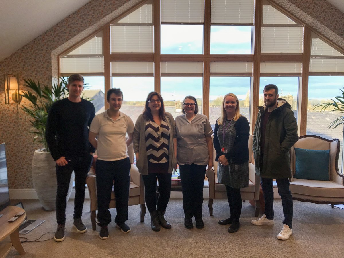 Good Luck team Pendle Brook, they are undertaking their fire marshall training today. #fingerscrossed #teamworkmakesthedreamwork