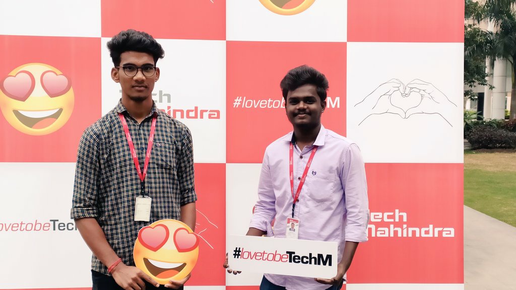 Hari_8998's tweet photo. #lovetobetechm  #TechMfamily
#photocontest
@JoshPune 
Really Happy to be a part in #TechM❤ https://t.co/UkMm8j1X0S