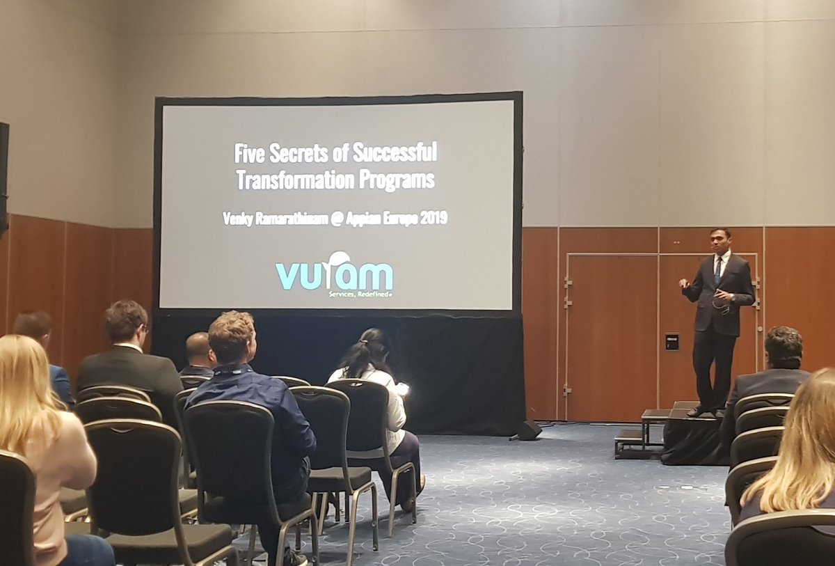 ConvedoV's tweet photo. Valuable information shared by @vuramtech about the secrets to successful digital transformation! #metrics #AppianEUROPE https://t.co/s18lMJN0NL