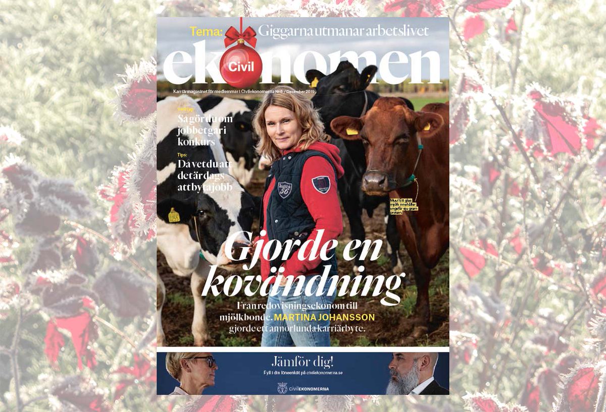 civilekonomense's tweet photo. Dags att kolla brevlådan. Nu kommer årets sista nummer av tidningen Civilekonomen. #civilekonom #ekonom #ekonomi #egetforetag #foretag https://t.co/N0xSXvnZmG