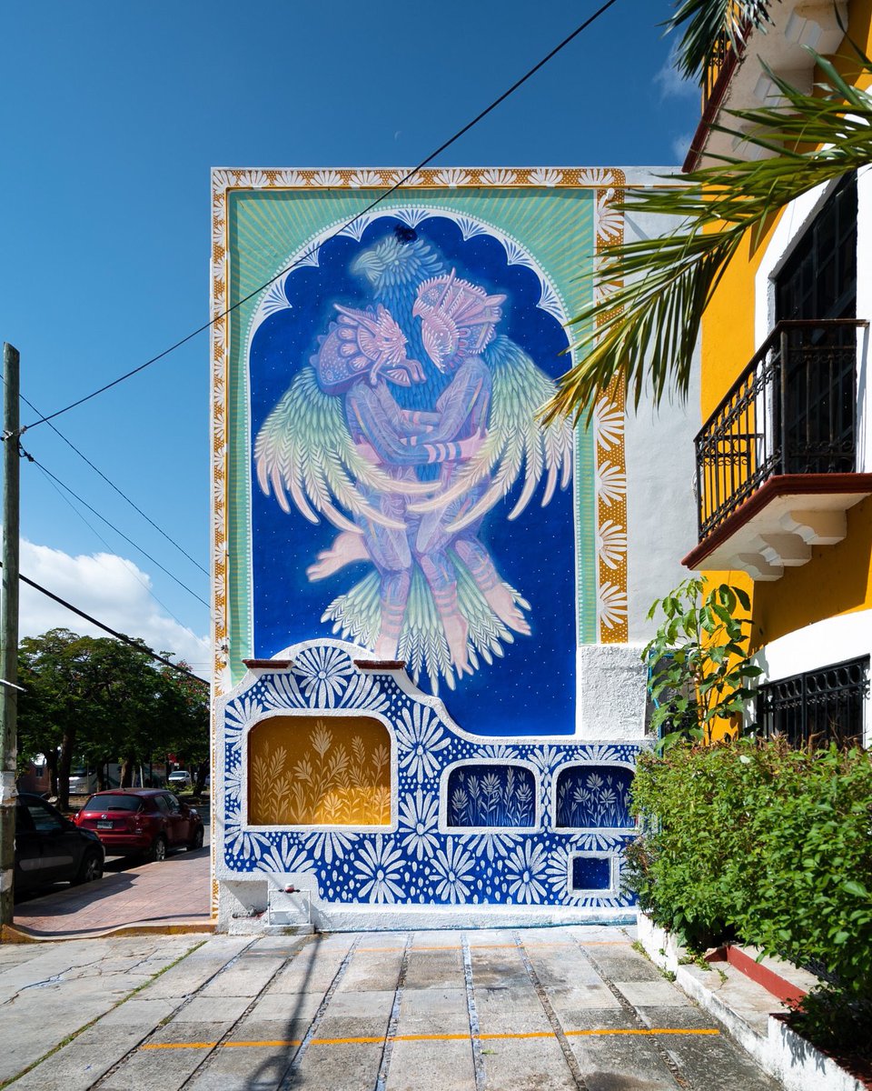 ProyPanorama's tweet photo. Mural por el artista mexicano @curiotli1 para la primera activación de #PaseoPionero https://t.co/NiR8k0lWfE