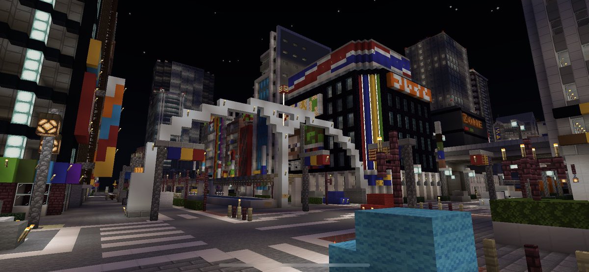 マイクラ大都市建築by田中の支配下 マインクラフト Minecraft 現代建築 進捗状況 改