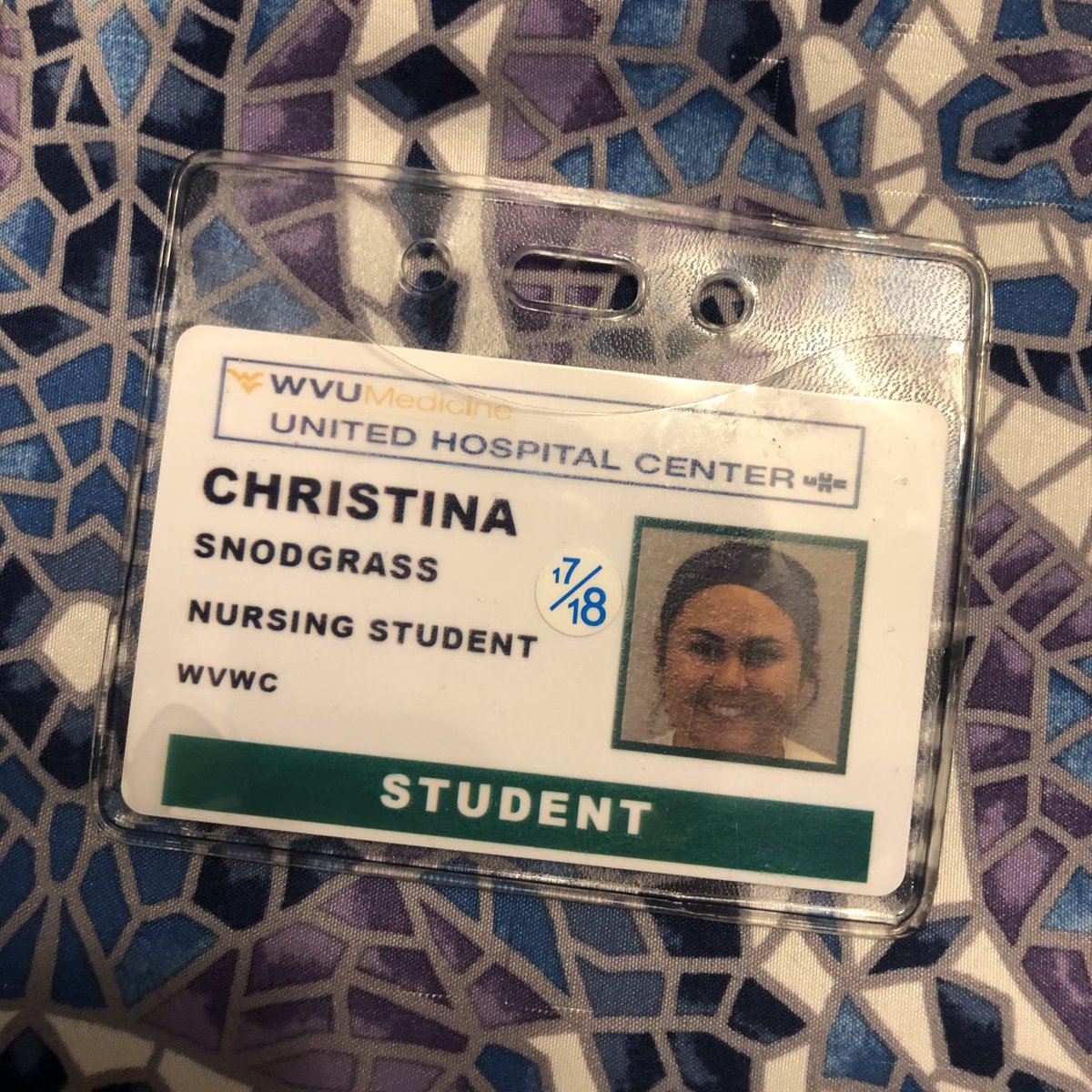 tina_coladaaaa's tweet photo. SN ➡️ nurse tech ➡️ GN ➡️ RN 
.. the real glow up (clearly not my ID pic hahaha) 👩🏻‍⚕️😏 https://t.co/tSPjbAeBha