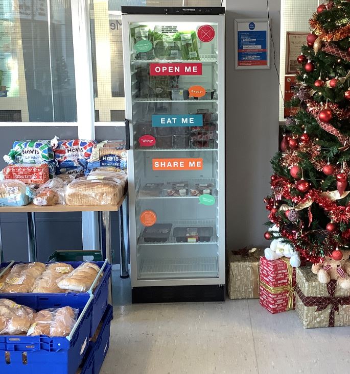 A new community fridge has been installed at the Charles Burrell Centre in #Thetford, as part of a Breckland Council district-wide initiative to tackle food waste. Find out more at ow.ly/uo4c50xryqv #StopFoodWaste #OurBreckland