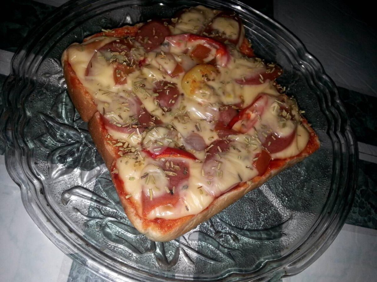 Viralfoodcrew On Twitter Resepi Pizza Roti Gardenia Mudah