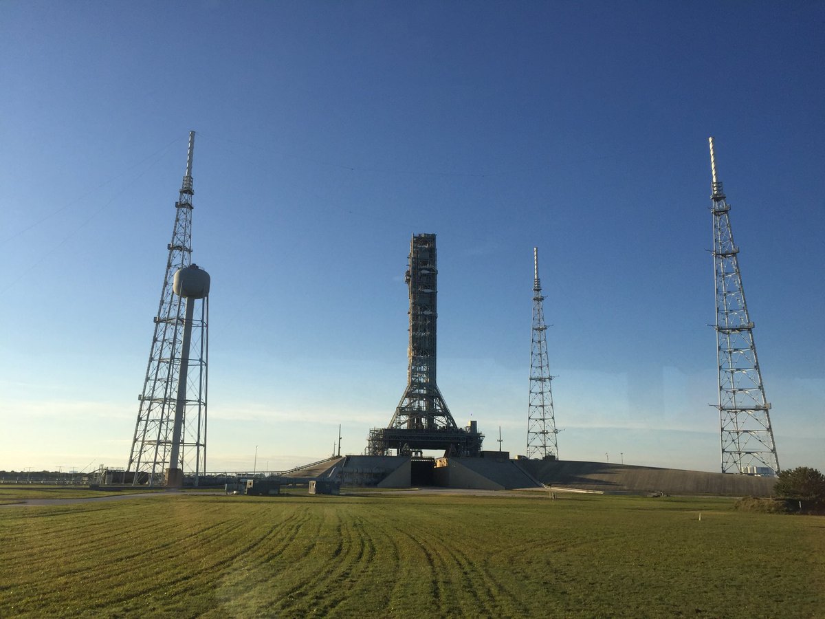 SLS Launch pad, Lunar Ice Cube will be launch from this pad.