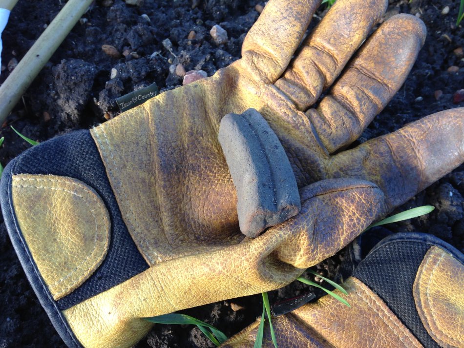 This is the life eh, wot? Some of us helped out a neighbouring group with fieldwalking Sunday morn. Cold claggy land but we soon warmed as the sun climbed higher.

Quite a bit of #Medieval pot about, some Iron Age too.
