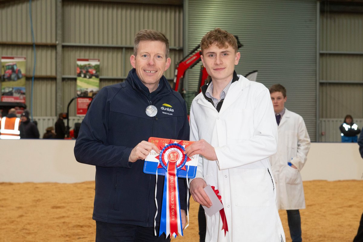 We had a great turn out for our Young Stock Person of the Year and a special congratulations needs to go to Alexa Moore, our Beef Young Stock Person of the Year Champion 🐮 and to Charlie Tester, our Sheep Young Stock Person of the Year Champion! 🐑 🥇#WSF2019