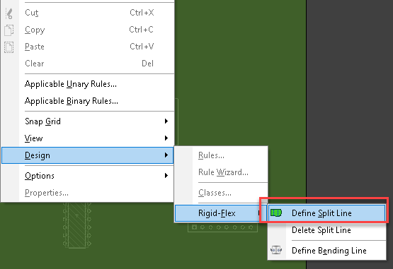 SOLIDWORKSCare's tweet photo. Did you know you can define a Split line between your Flex region and Rigid region under the "Board Planning Mode" ? Right click on the board and select Design > Rigid-Flex > Define Split Line to add a split line. ^CC
#SOLIDWORKSPCB https://t.co/OUye5Aat1l