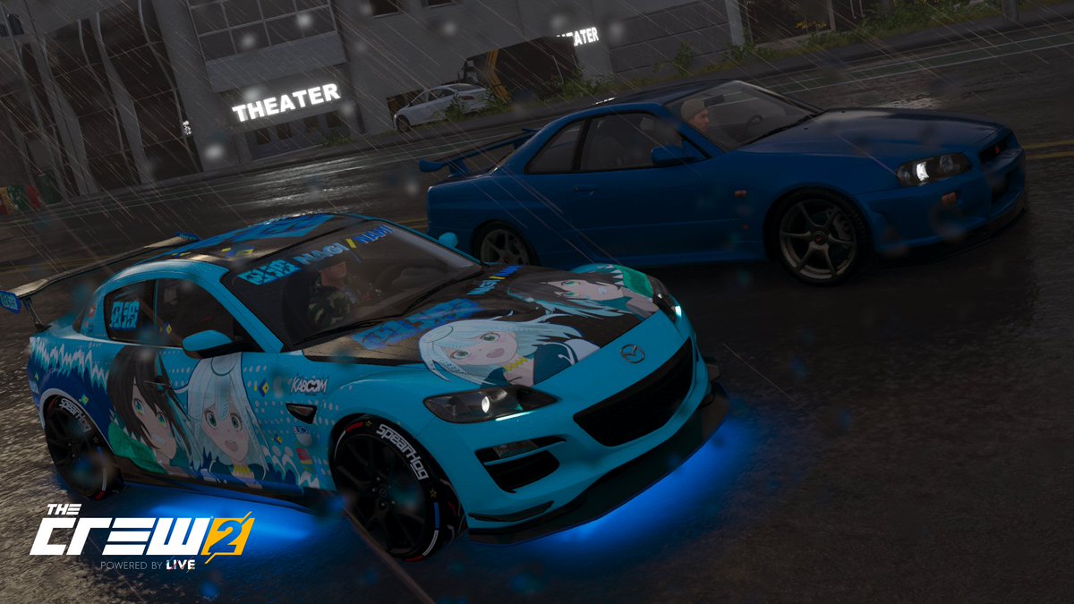 Brz Dai ナギナ民 ଳ Rx8が追加 久々の日本車 さっそく痛車化してしまった ザクルー2 Thecrew2 痛車 ナギナミ