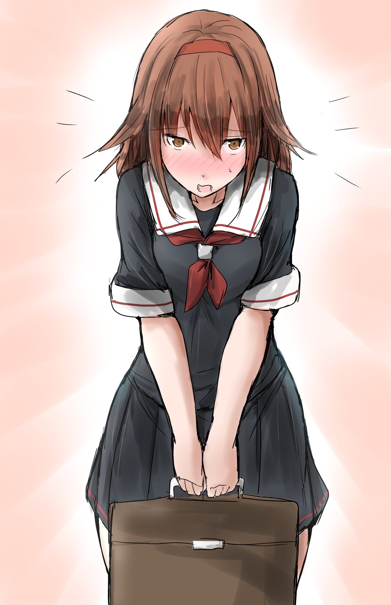 カマボコ戦士 お題の 幼なじみ白露に告白されたイラストください です T Co 3dt1xrzcxy Twitter