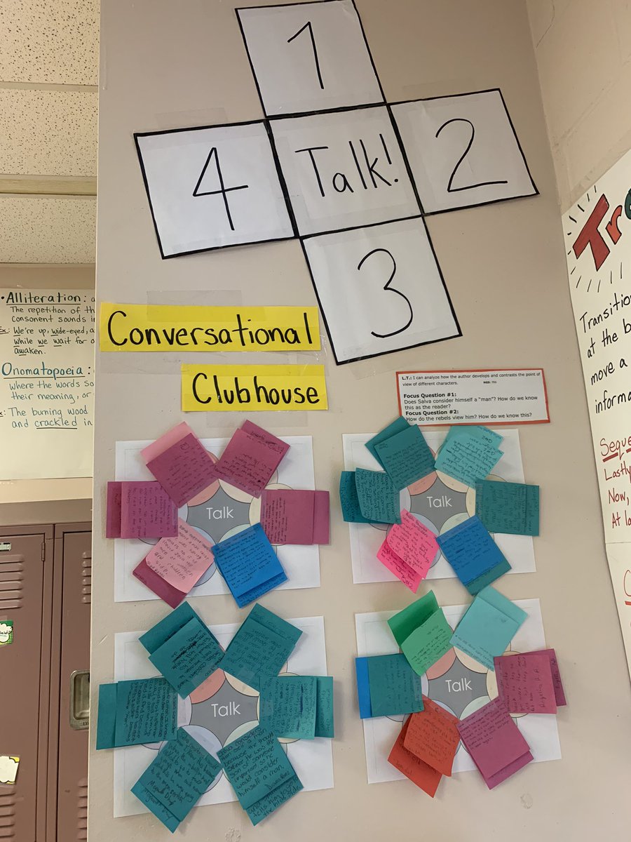 msagomez19's tweet photo. Even though it’s snowing outside, we’re blooming with conversation in @MS137Heroes ! Thanks @MrPJCarriere for these  #conversationalflowers (a six person adaptation of the Concersational Clubhouse) #discussionactivity https://t.co/sksOA2Puok