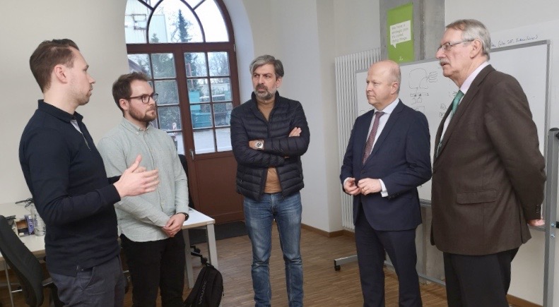 prenode (@prenode_ai) on Twitter photo This week, <a href="/EUTheurer/">Michael Theurer</a> (stv. Vorsitzender FDP-Bundestagsfraktion), Hr. Höpfner + <a href="/badentv/">Baden TV</a> visited us in our new office space at CyberLab <a href="/CyberForum/">CyberForum</a>. Our founders <a href="/robin_hirt/">Robin Hirt</a> and <a href="/RonnyMS/">Ronny Schüritz</a> had the chance to present how our tech enables #AI development made in Germany. This week, <a href="/EUTheurer/">Michael Theurer</a> (stv. Vorsitzender FDP-Bundestagsfraktion), Hr. Höpfner + <a href="/badentv/">Baden TV</a> visited us in our new office space at CyberLab <a href="/CyberForum/">CyberForum</a>. Our founders <a href="/robin_hirt/">Robin Hirt</a> and <a href="/RonnyMS/">Ronny Schüritz</a> had the chance to present how our tech enables #AI development made in Germany.