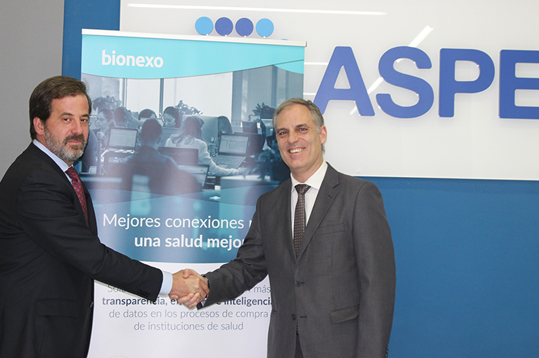 ASPEsanidad's tweet photo. ASPE firma un acuerdo de colaboración con @BionexoIB para fomentar la innovación en el sector salud 
https://t.co/WVQSl2YRsD https://t.co/b3zYV3S8Qs