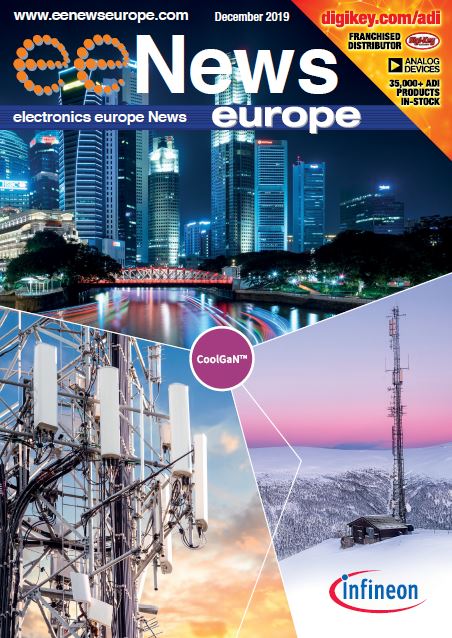 eeNewsEurope's tweet image. The digital edition of eeNews Europe December issue is now available #CoolGaN #LinuxContainers #Photonics #AutonomousNavigation #EnergyEfficiency #Batteries #Electromobility #MedicalElectronics #Biodevices #3DIntegration #LED #OLED #eenewseurope bit.ly/2PfyONd