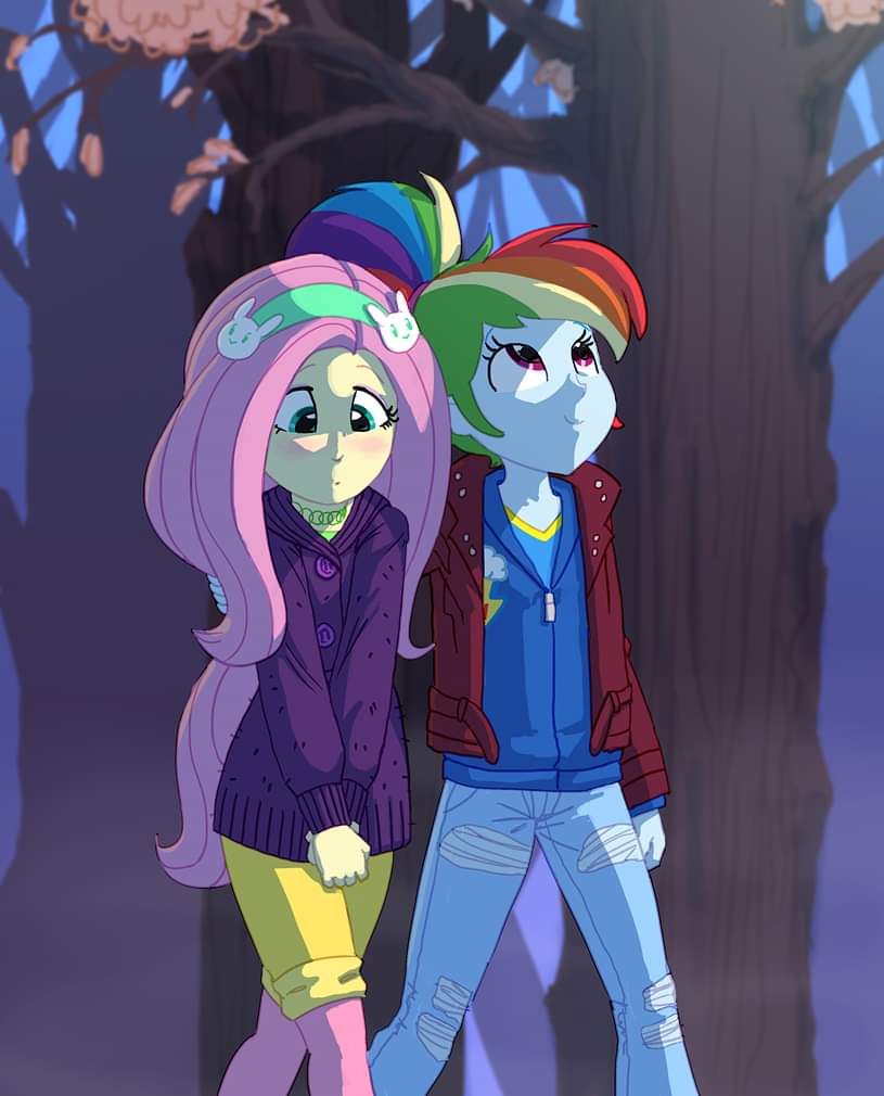 FlutterDashFans's tweet image. It's date time!
By fav.me/ddj8y8u
#shipping #Fluttershy #RainbowDash #MylittlePony #EquestriaGirls