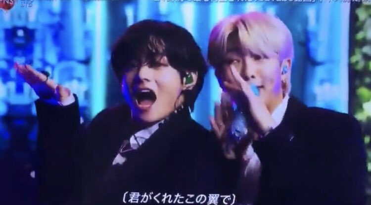 RuliHana's tweet image. 沸いた😭😭😭💜 
#FNS歌謡祭bts