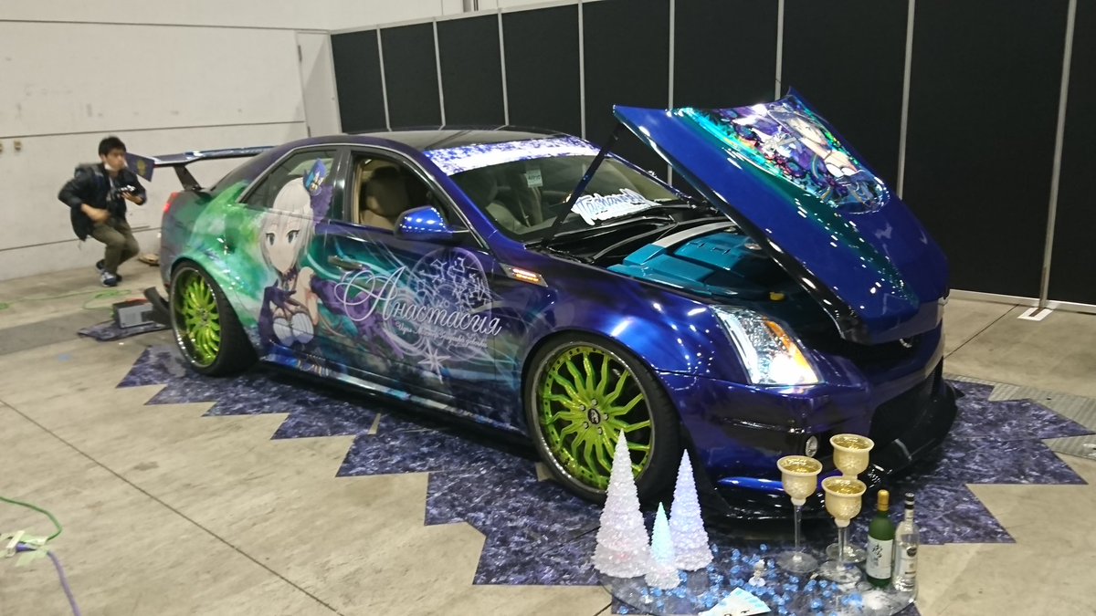 ニック斉藤 ちょっとバズったので宣伝 九州で痛車イベントやってるこんな車に乗ったオーナーです 来年3月22日に長崎県佐世保市で九州最大の痛車イベントsasebo Itashaweek 19を開催するので 是非長崎へお越し下さい エントリーは12月24日21時