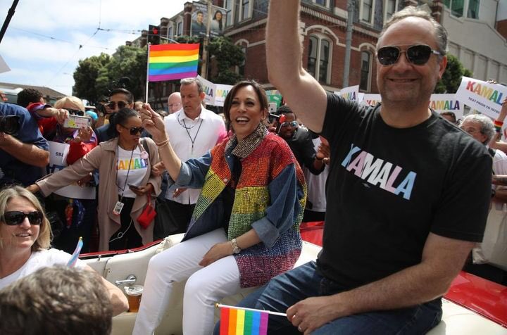 Kamala Harris & (Jewish Husband) Douglas Emhoff 