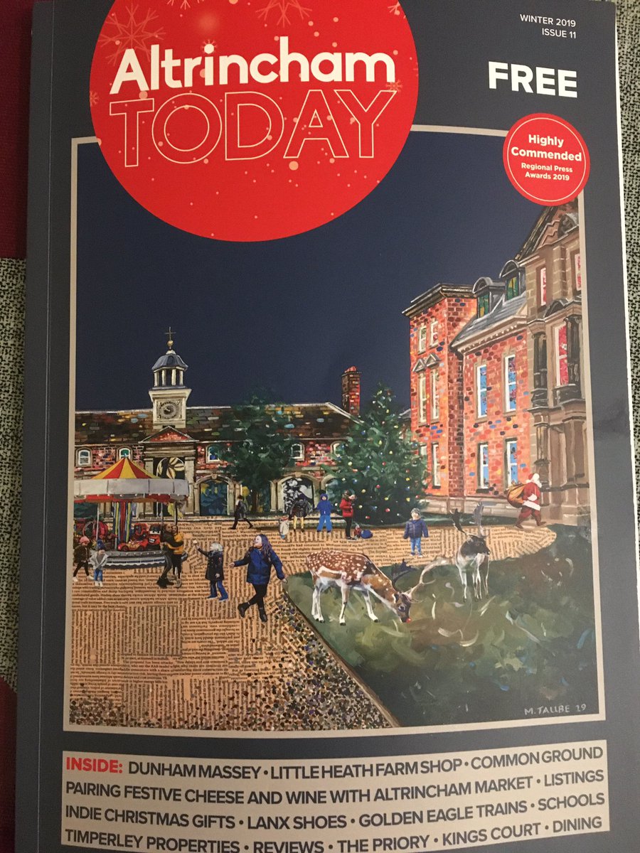 TheFarmart's tweet photo. Just picked up a copy of @altrinchamtoday Another great local free publication! #printmediaworks https://t.co/qYl7Xsy8GY