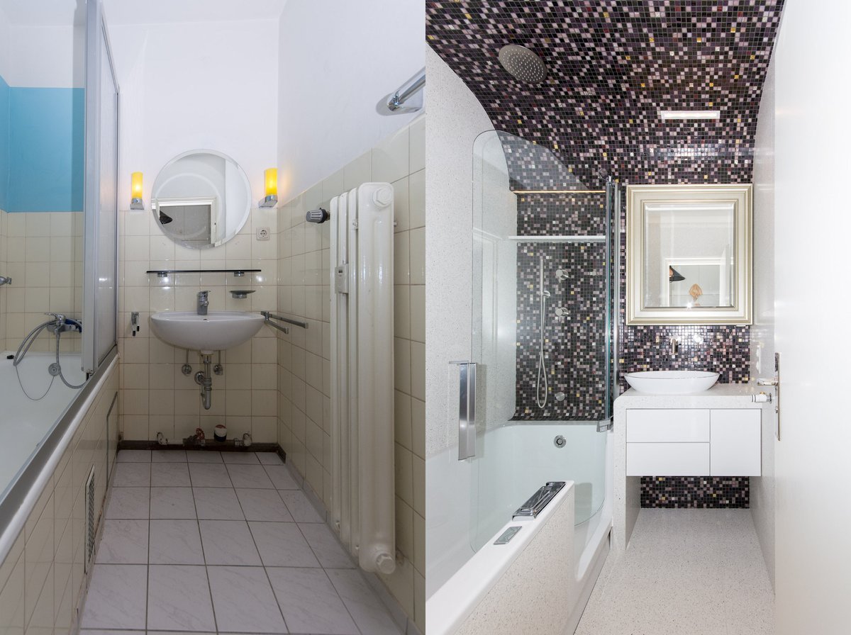 We just love renovatios and making our clients happy.
Before/after