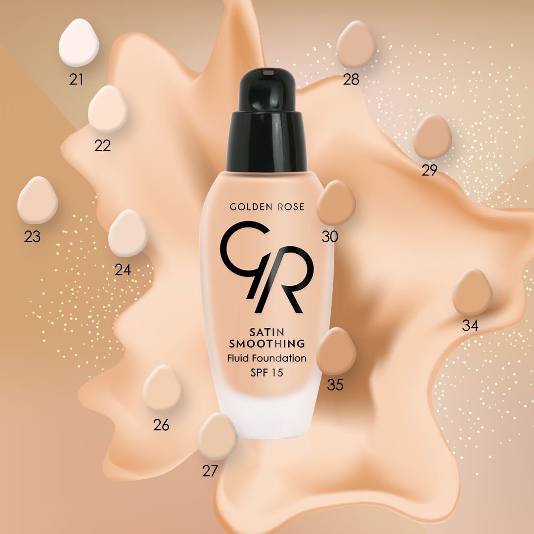 GoldenRoseTr's tweet photo. Satin Smoothing Fluid Foundation’ın mucizesi ile tanışmaya ne dersin? Gün boyu kalıcı özelliği ile cildinde mükemmel bir kapatıcılık sağlar. 😍 Senin rengin hangisi? 💋
#GR #Goldenrose #BenimGoldenRoseum #FluidFoundation https://t.co/tXzkD8KynC
