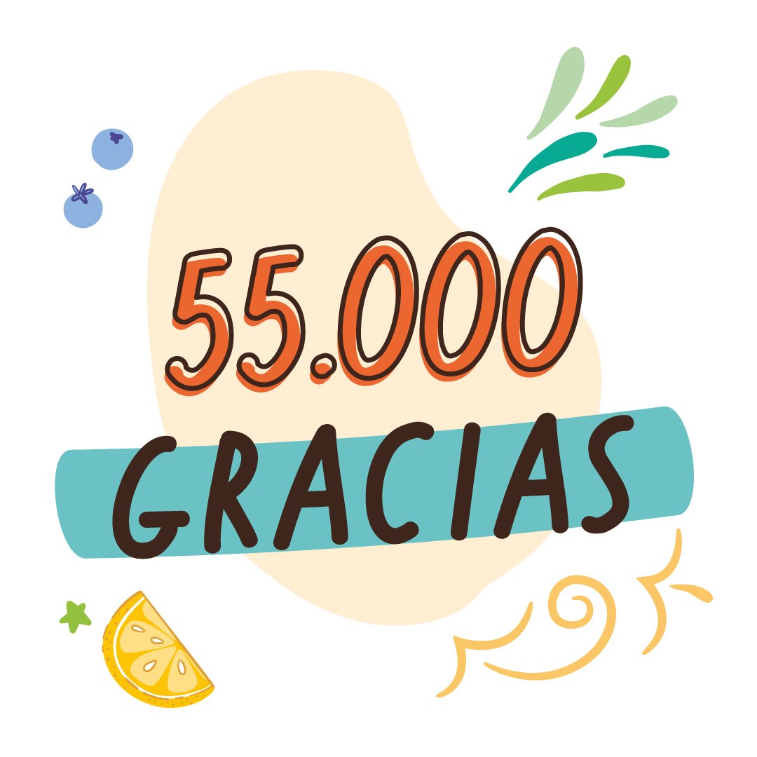 🤩 50 mil estudiantes + 5 mil docentes 🤩 ¡GRACIAS INFINITAS! A cada docente que asumió el compromiso de cambiar los hábitos de consumo y a cada estudiante que se transformó en publicista de la fruta 💪🍌 Sigamos construyendo hábitos saludables, ¡sigamos fruteando! 💯🍐🍎