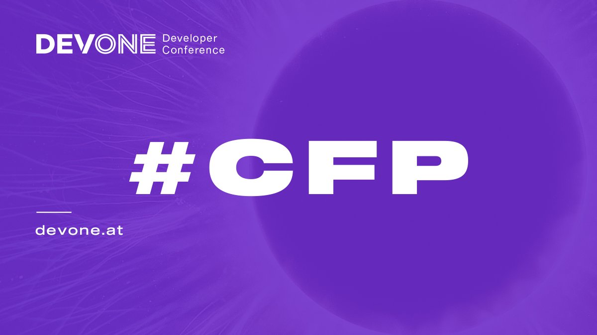 DevOneLinz's tweet image. The #CfP for the #DevOneConf 2020 is open for submissions until 31.12.2019. Do you want to enrich our conference with your knowledge and be an active part of an unique experience and an incredible crowd? Don&apos;t hestitate to submit ➡️ bit.ly/2P0MWK8
#beaspeaker